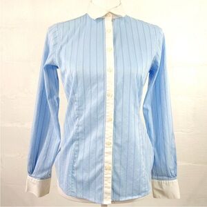BROOKS BROTHERS STRIPE BUTTON SHIRT (503)